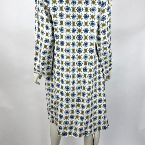 Bryn Walker Linen Risa Tunic Women S EUC $222 Slit Long Sleeve Lagenlook Dress - Picture 5 of 16